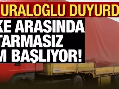 Türkiye ile Suriye arasında aktarmasız nakliye başlıyor